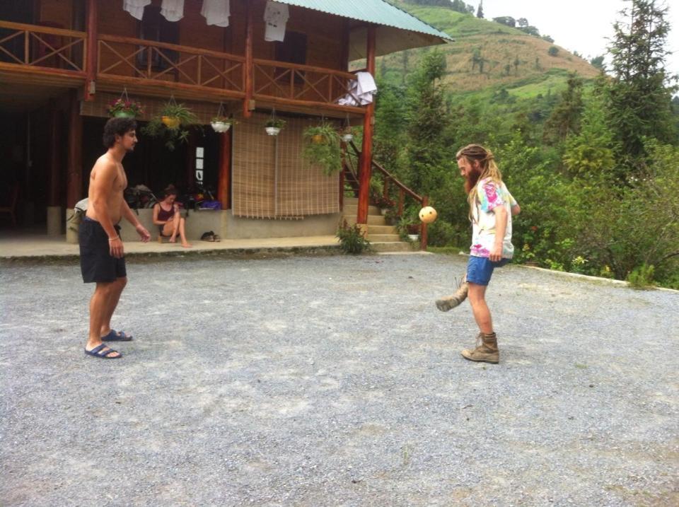 Flower Hmong Homestay Bac Ha  Esterno foto
